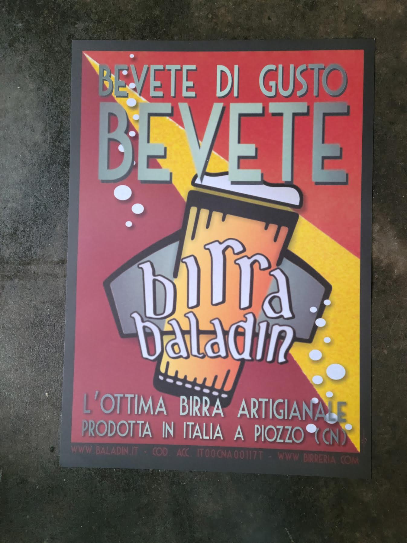 Birra Baladin - Bevete Di Gusto Poster